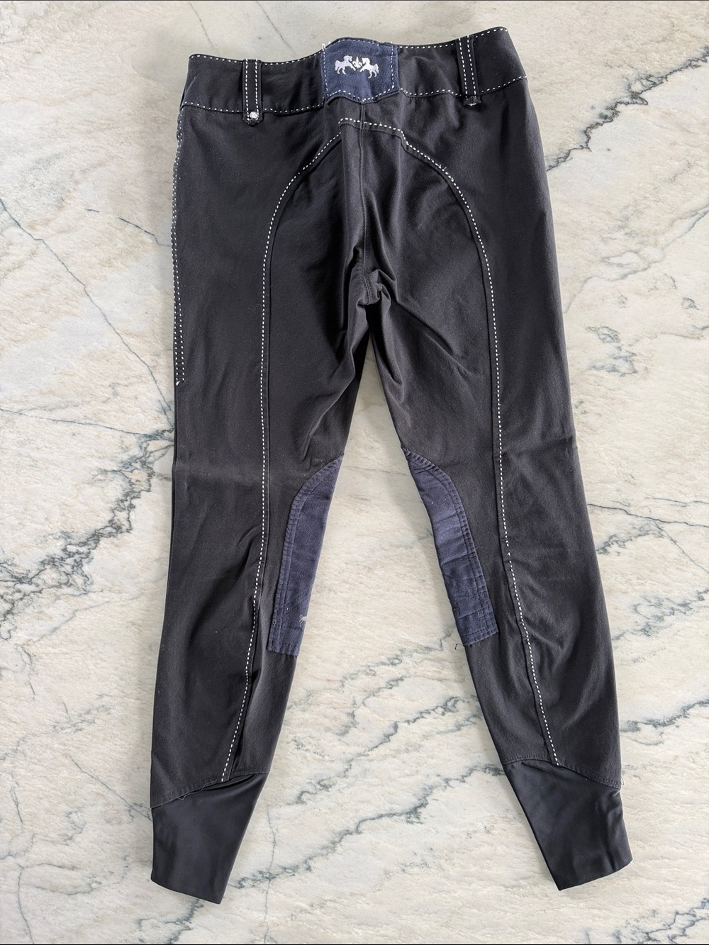 Equine Coture Black Riding Breeches - Picture 2 of 14